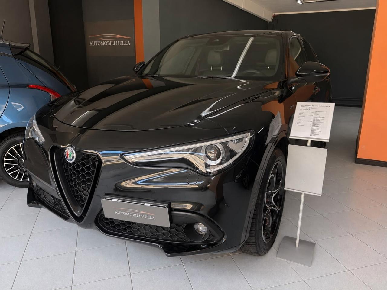 Alfa Romeo Stelvio Veloce Nero vulcano Total black