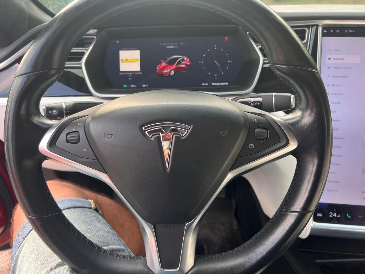 Tesla Model S 100D AWD 421cv Dual motor TETTO PANORAMICO