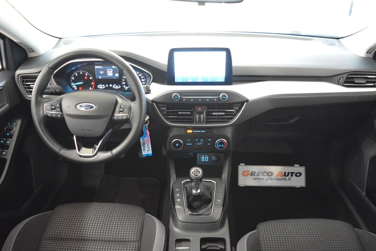 Ford Focus 10 EcoBoost Hybrid 125 CV 5P Telecamera E6d