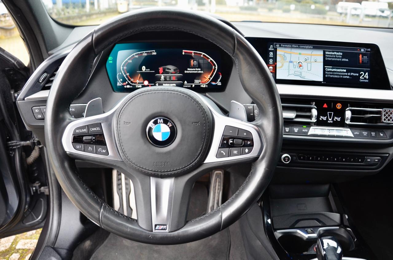 BMW 118d MSPORT 5p 150cv AUTO, GARANZIA UFF BMW, SERVICE DIMOSTRABILI, SEDILI A GUSCIO, 19", FARI FULL LED, APPLE ANDROID, PERMUTE