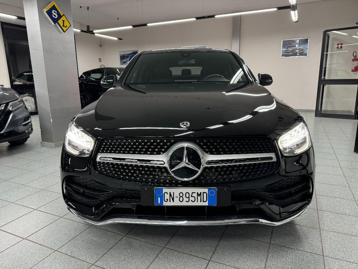 MERCEDES GLC 220 d 4Matic Coupé AMG/ GANCIO TRAINO/ UNICO PROP/ TELECAMERA/ LED