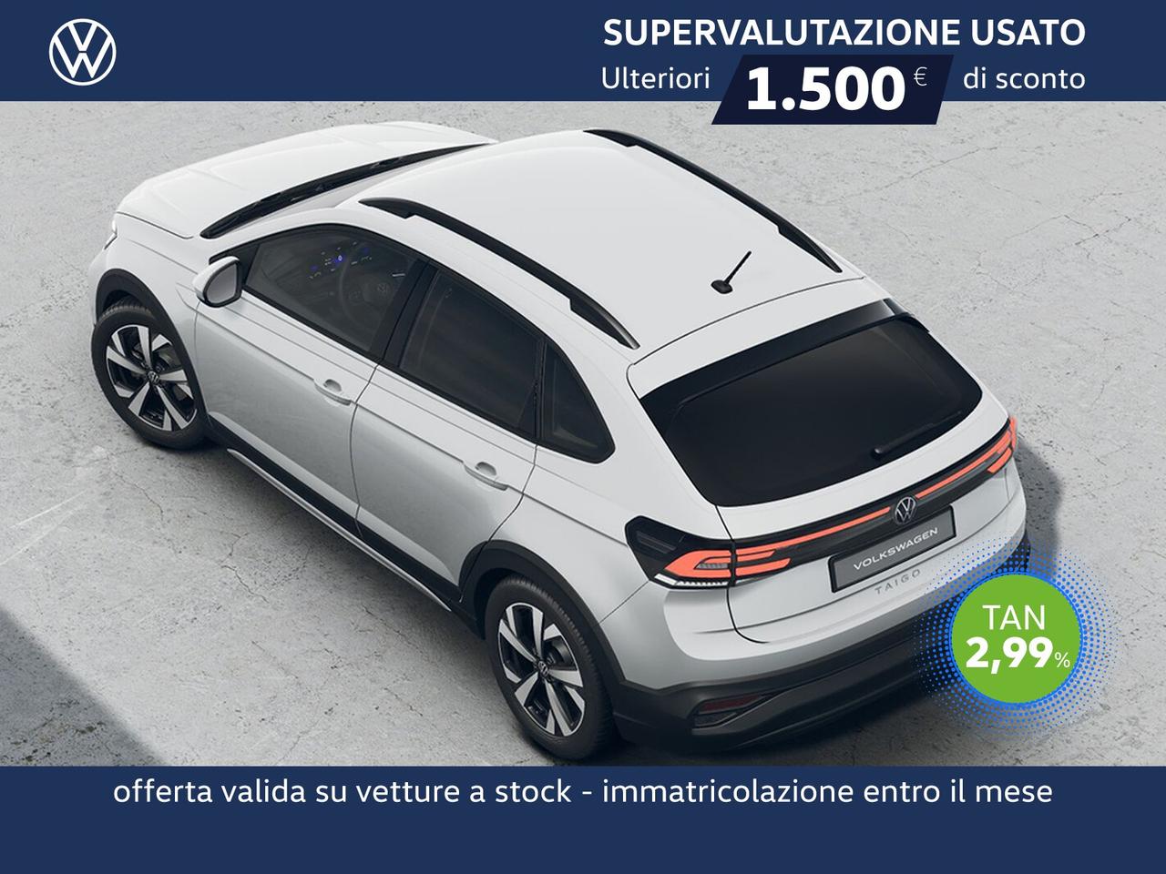 Volkswagen Taigo 1.0 tsi edition plus 95cv