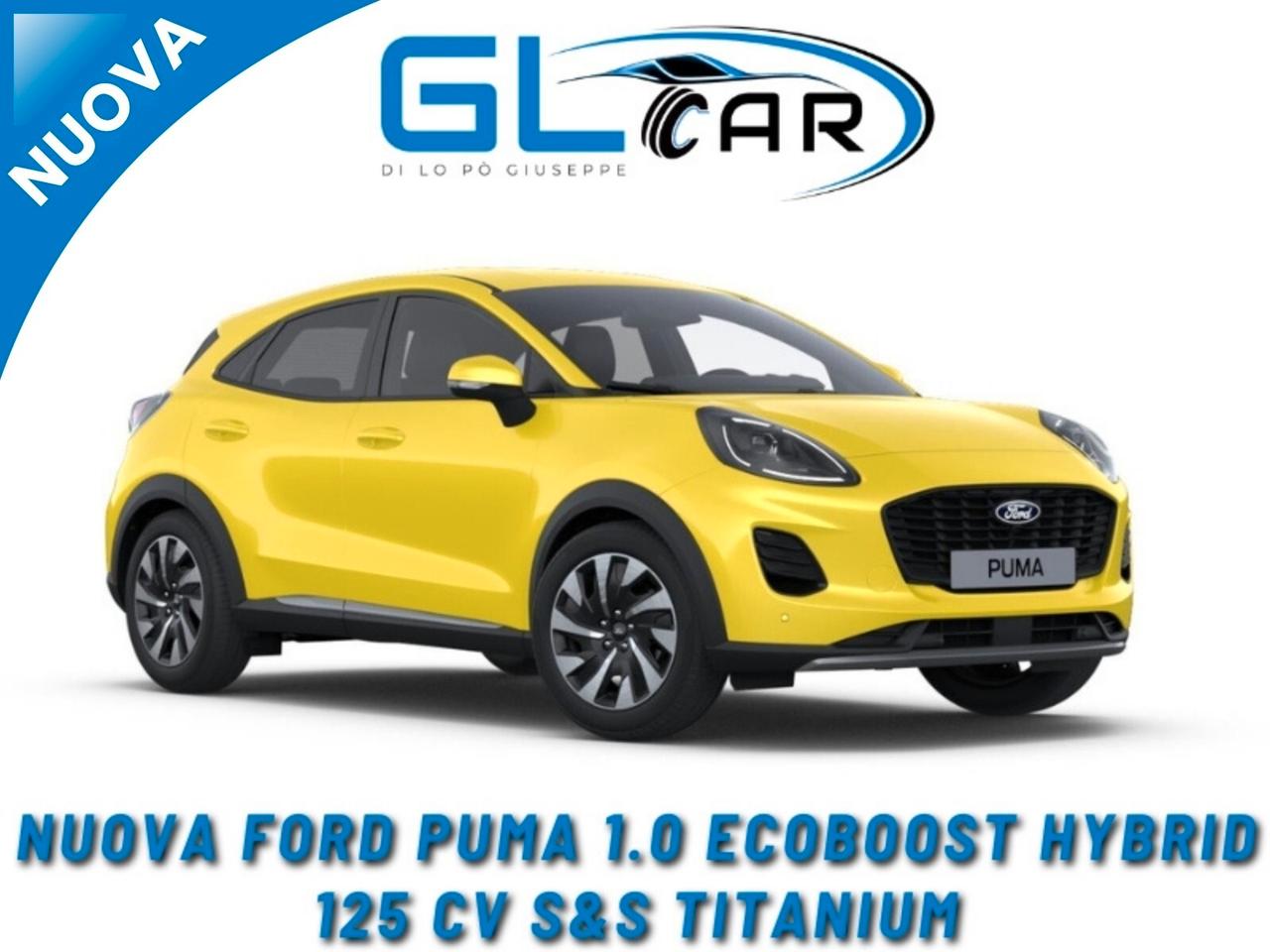 NUOVA Ford Puma 1.0 EcoBoost Hybrid 125 CV S&S Titanium