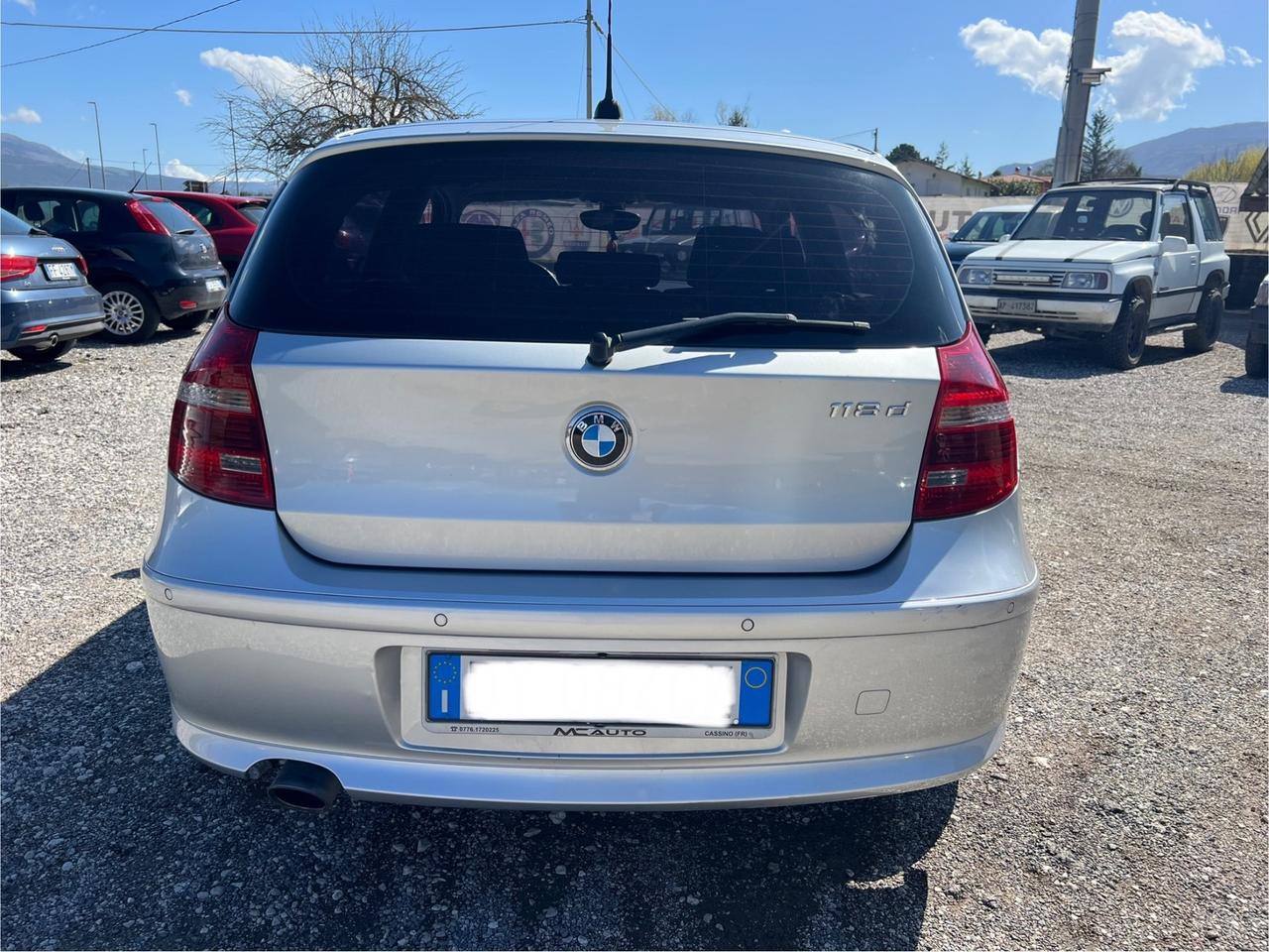 Bmw 118 118d cat 5 porte Eletta DPF