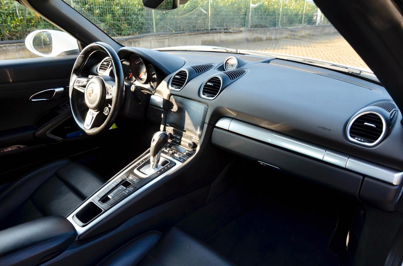 PORSCHE 718 BOXSTER S 2.5 350cv PDK, ECCELLENTI CONDIZIONI, PRIMA VERNICE, SERVICE PORSCHE, UFF ITALIANA, EURO 6C, HI-FI BOSE, SPORT CHRONO, FARI PDLS, PERMUTE