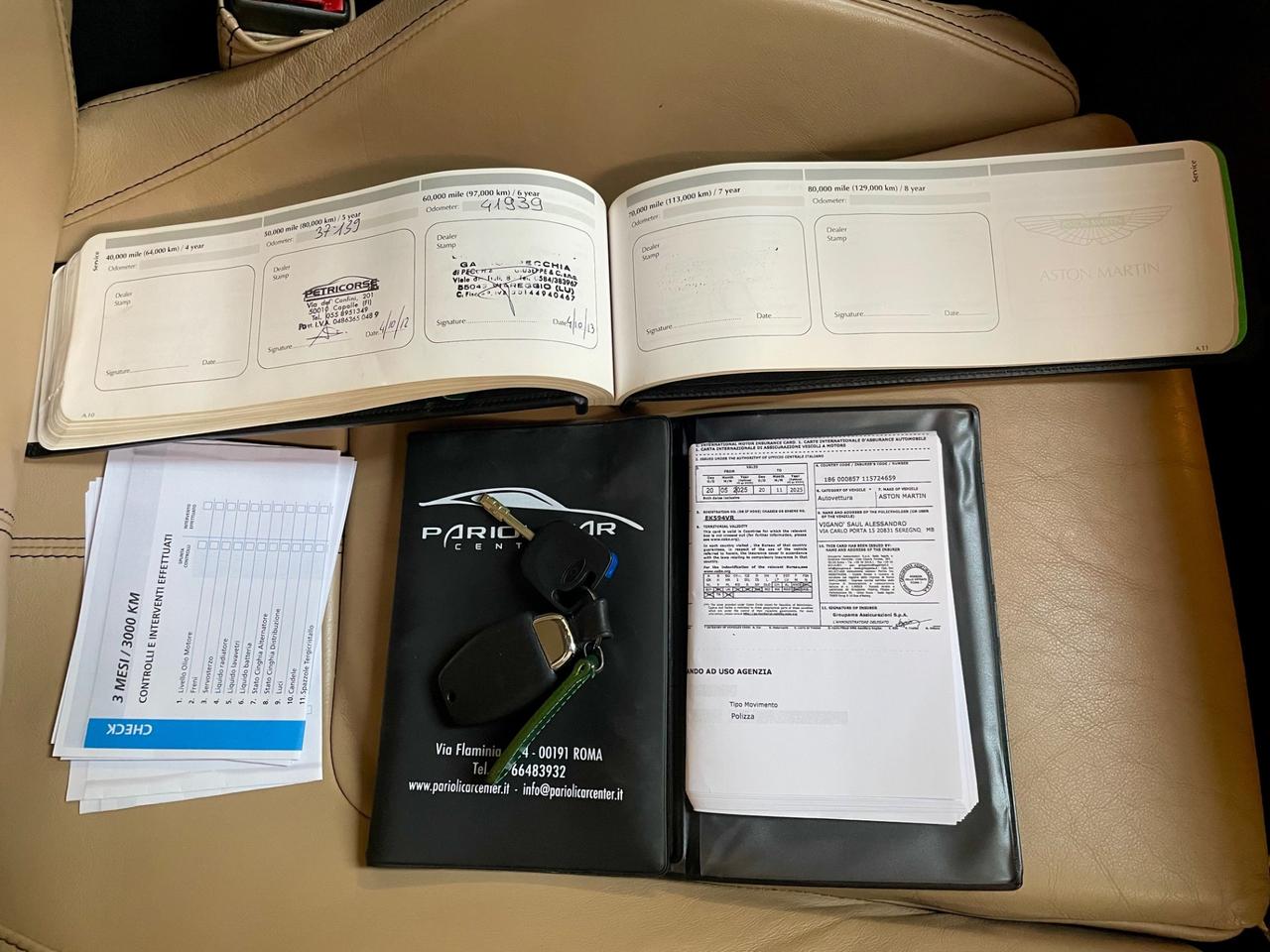 Aston Martin DB9 Coupé Touchtronic *SOLO 63000 KM*