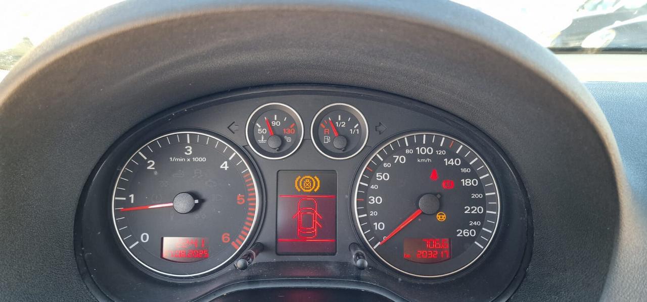 Audi A3 SPB 2.0 16V TDI quattro Ambition 2007