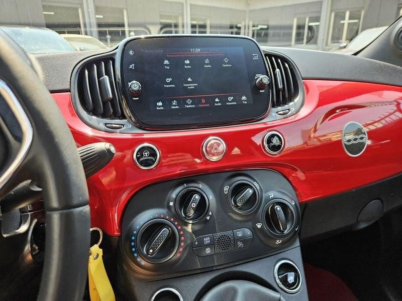 FIAT 500 Hybrid 1.0 70cv Ibrido Red