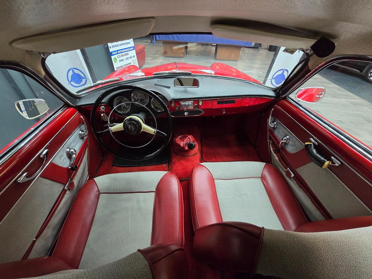 ALFA ROMEO GIULIETTA SPRINT PERIZIA ASI