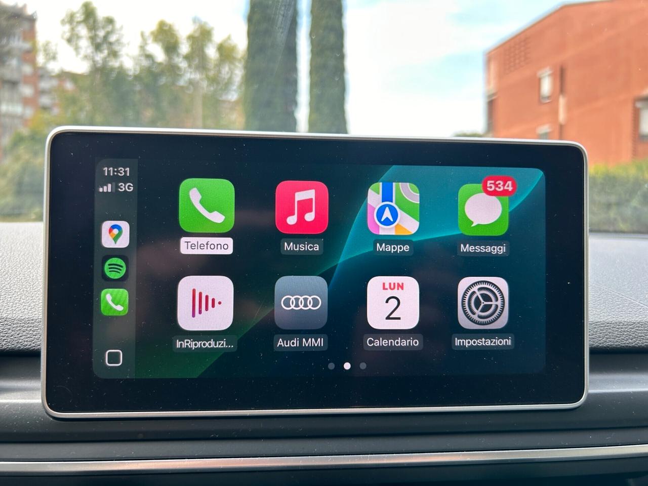 Audi A5 Cabrio 2.0 S.Line S tronic Tagliandi Audi Hybrid Air Scarf Navi Led Retrocam.