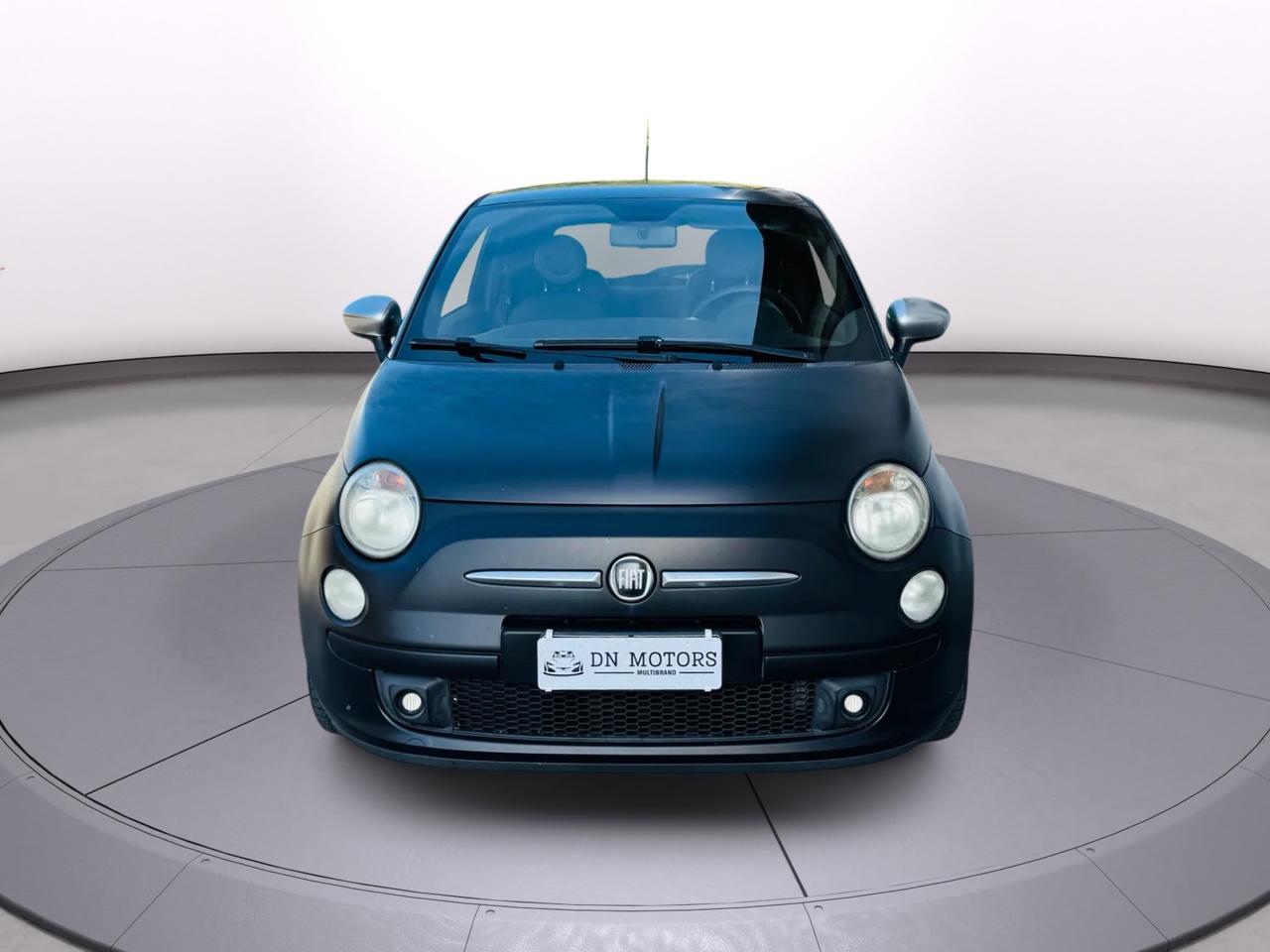 Fiat 500 S 1.2 benzina fine 2011 total black neo patentati