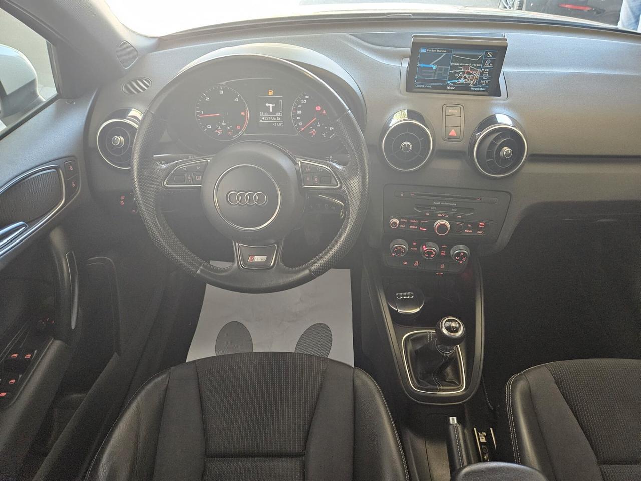 Audi A1 SPB 1.6 TDI Sline 90cv neopatentati