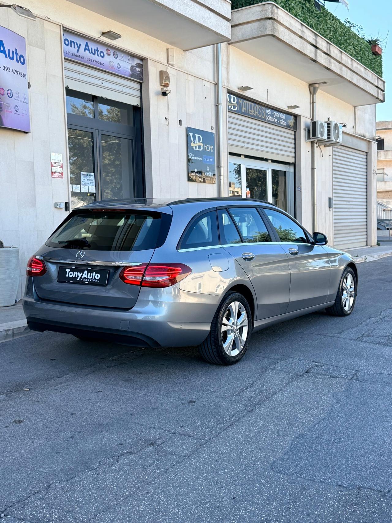 Mercedes-benz C 220 SW d Sport Plus auto NAVI,FULL LED, SENSORI DI PARCHEGGIO,BLUETOOTH,ANDROID