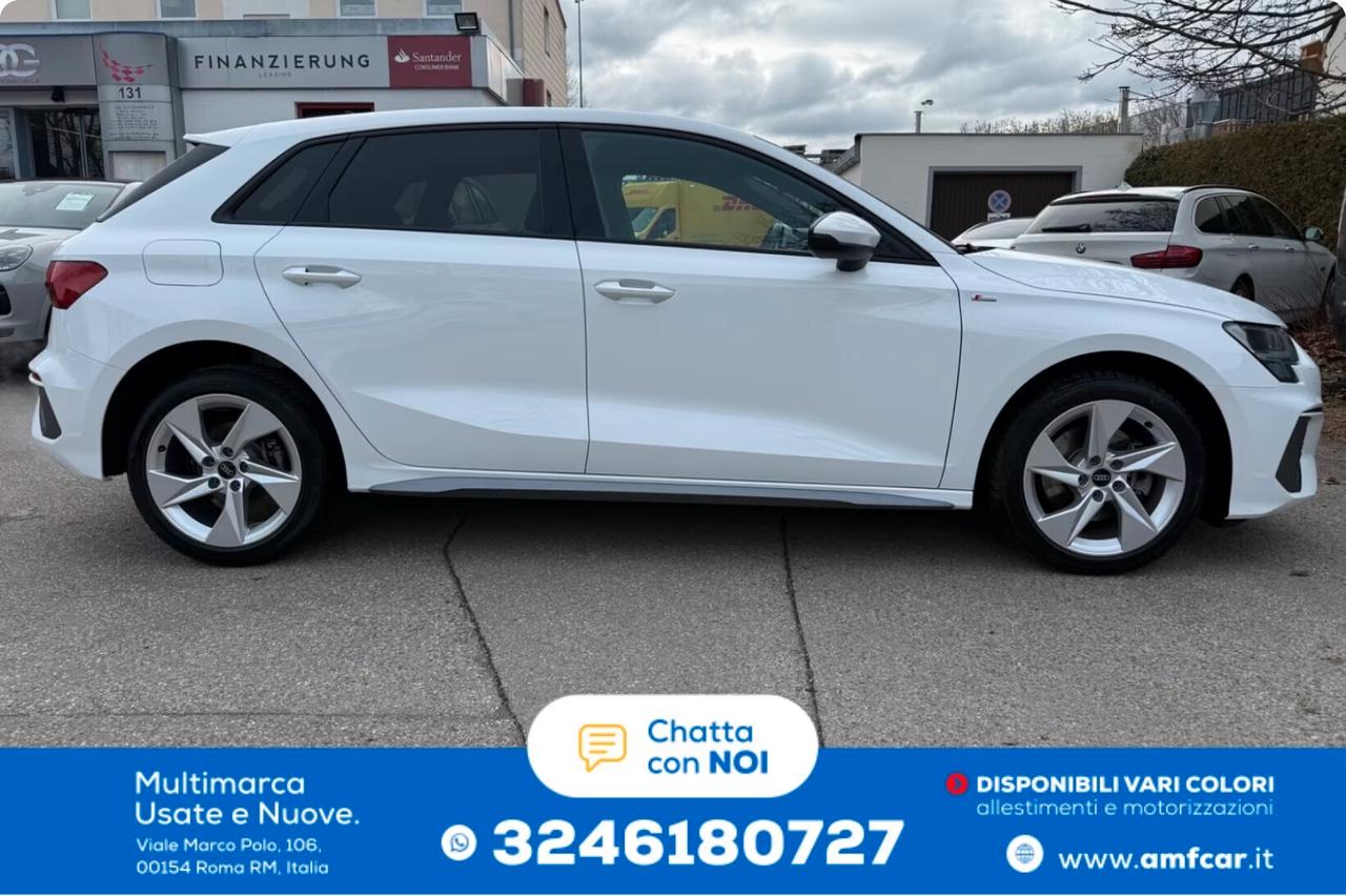 Audi A3 SPB 40 TFSI e S tronic