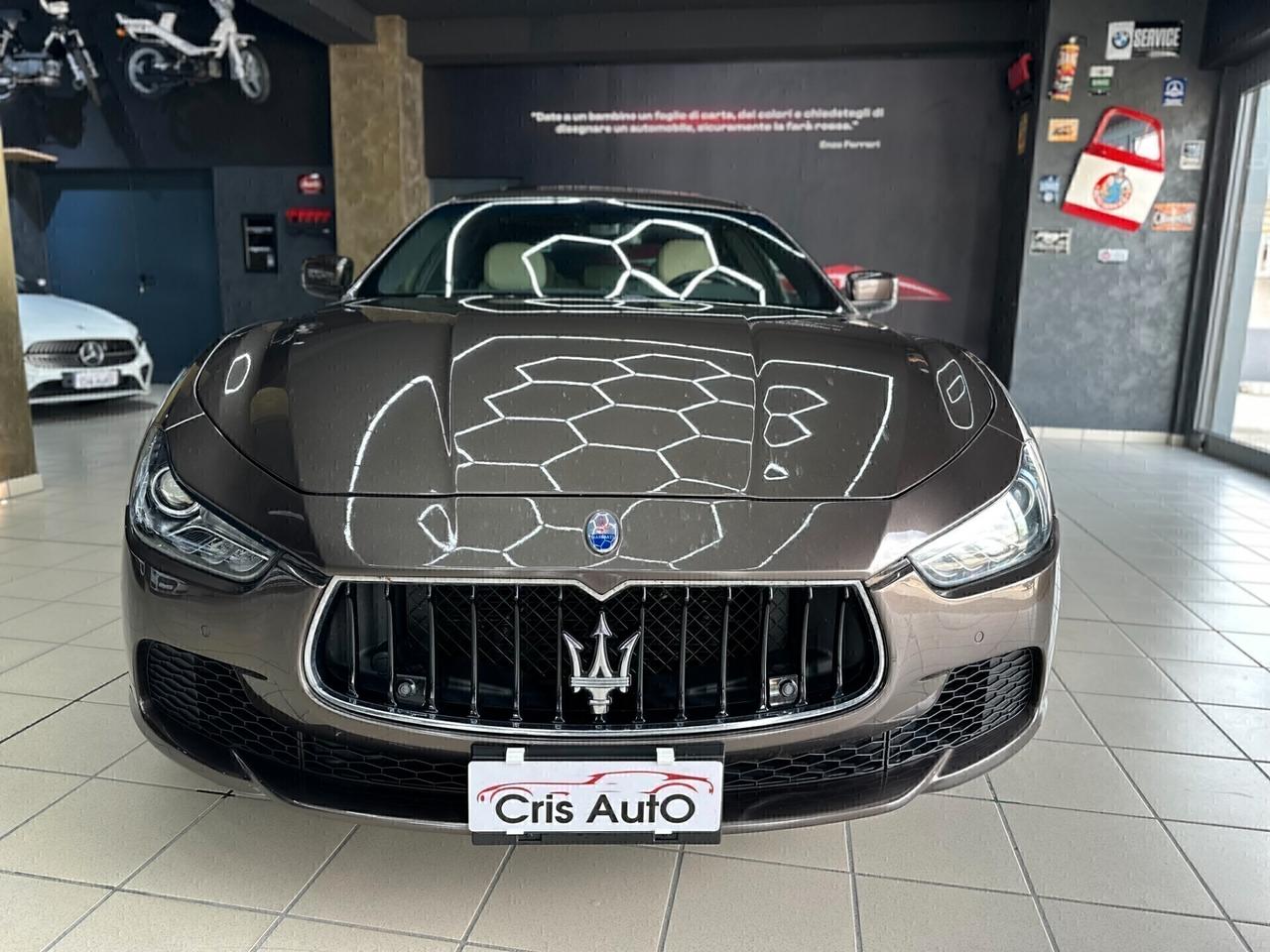 Maserati Ghibli V6 Diesel 275 CV TETTO*PELLE*NAVI