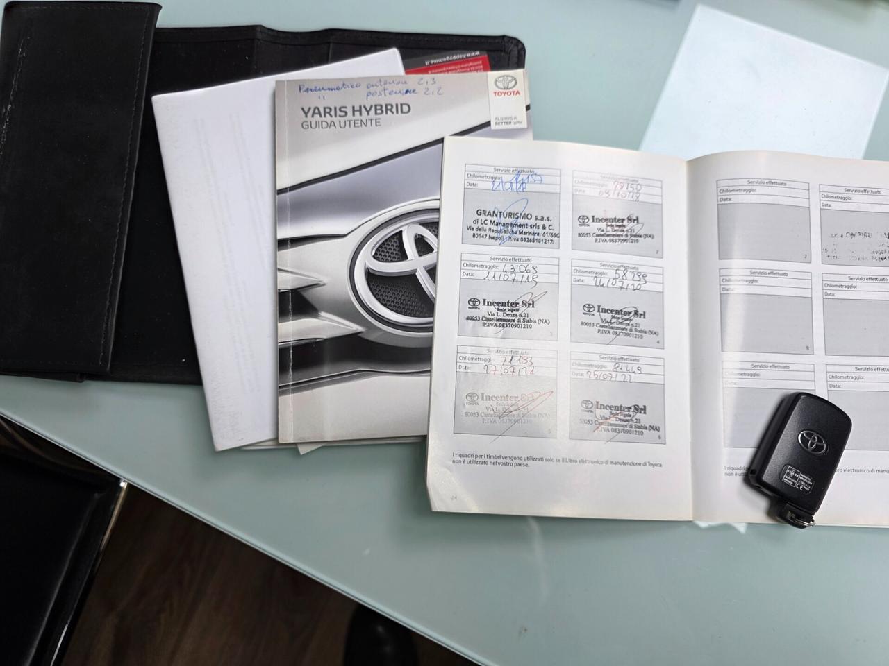 Toyota Yaris 1.5 Hybrid 73cv 1 PROPRIETARIO 2017