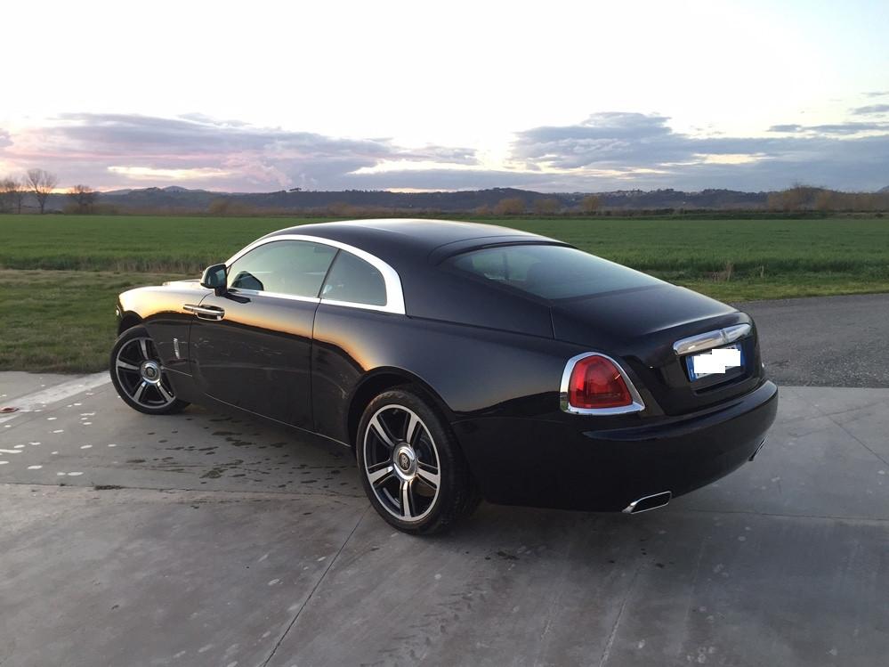 Rolls Royce Wraith V12 - 21" - BLU/BLACK - PIANO BLACK - STARLIGHT