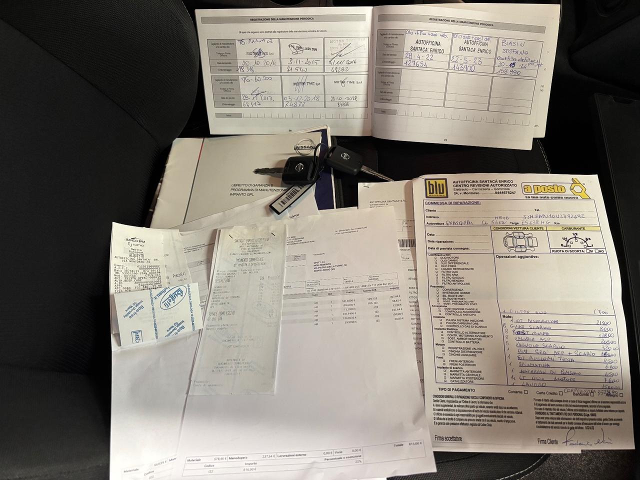 Nissan Qashqai 1.6 GPL Eco 360 |2033 GPL|