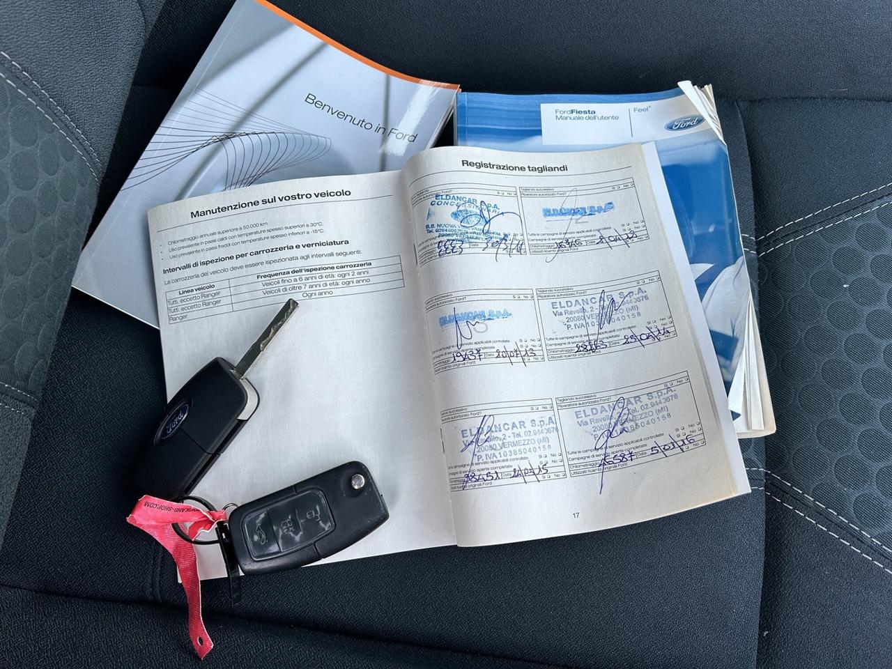 FORD FIESTA 1.4 92CV TIT. GPL UNICO CERTIFICATA