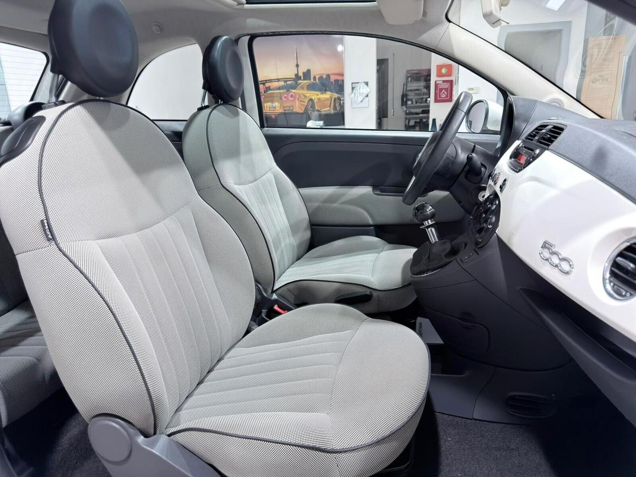 FIAT 500 1.2 69CV TETTO PANORAMICO 110.000km