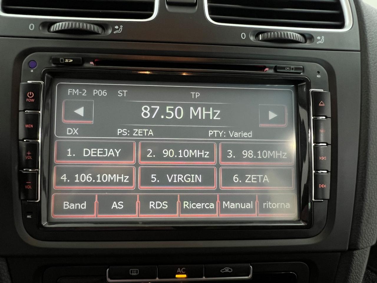 VOLKSWAGEN Golf VI 2008 Golf 5p 1.4 United 80cv