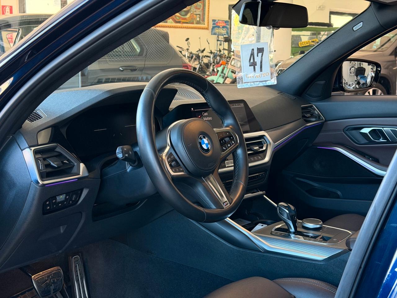 BMW 330d 3.0cc 265Cv Touring xdrive Msport auto gancio traino