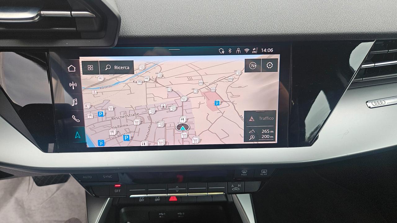 Audi A3 Sportback 2.0 tdi s-tronic NAVY-VIRTUAL-LED