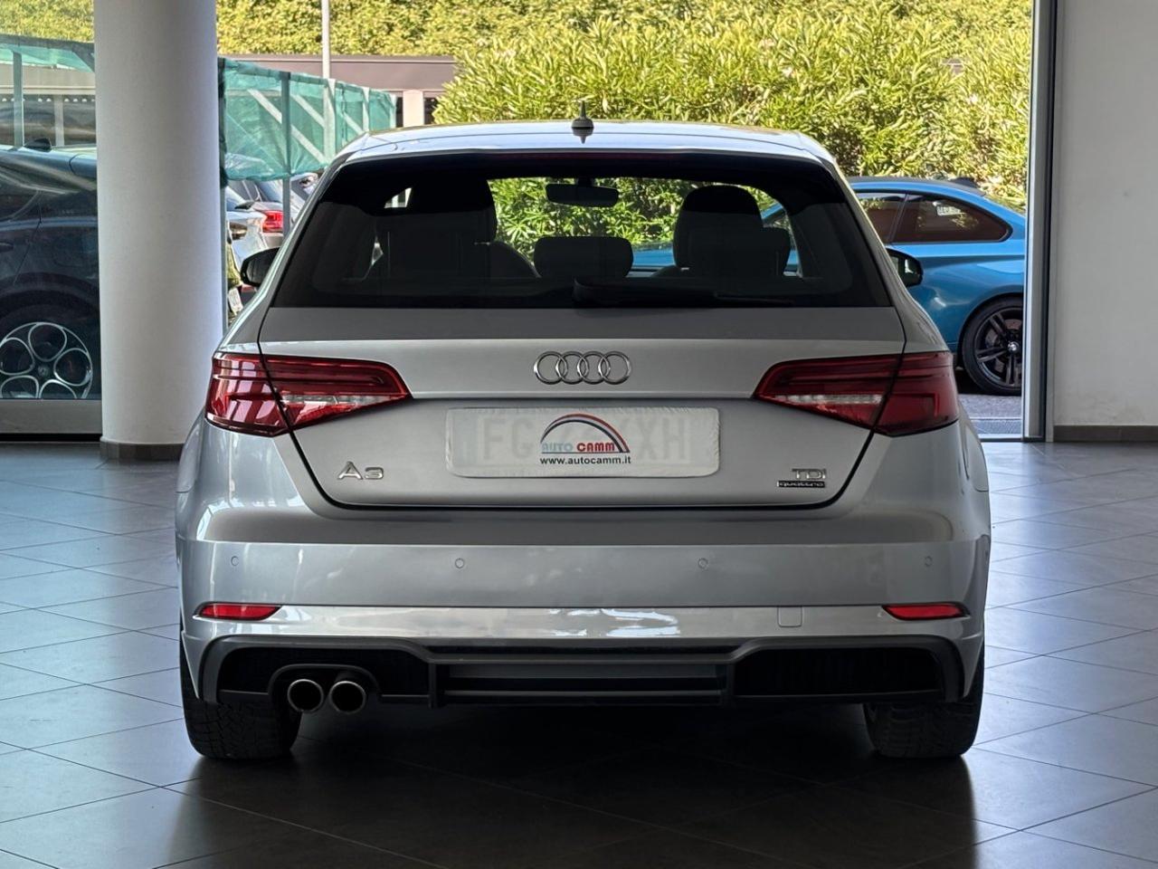 Audi A3 Sportback 2.0 tdi S-Line SLINE Sport Edition quattro 184cv s-tronic