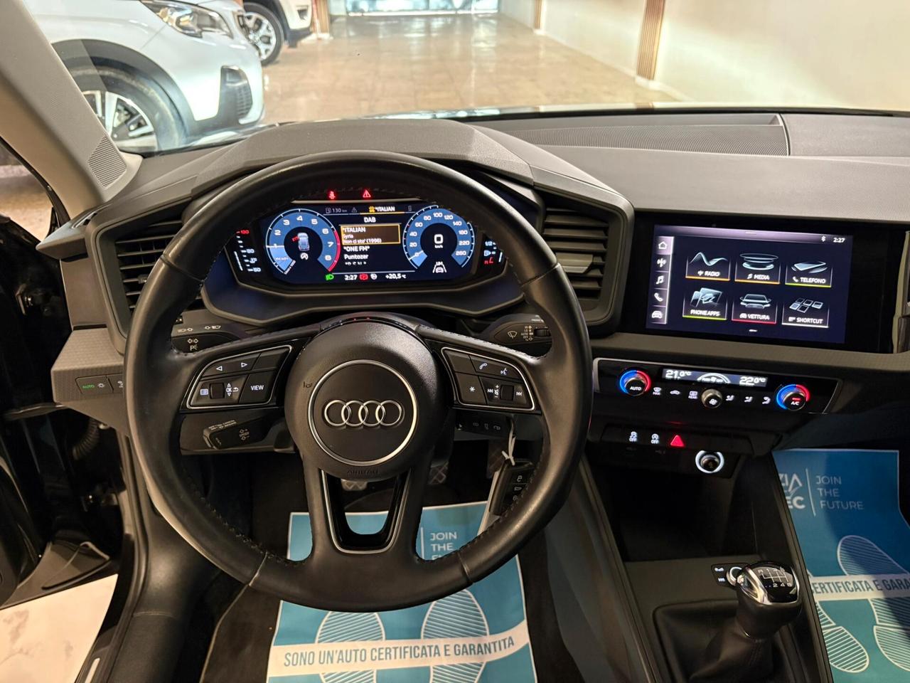 Audi A1 Sportback 30 1.0 TFSI 116cv IDENTITY BLACK