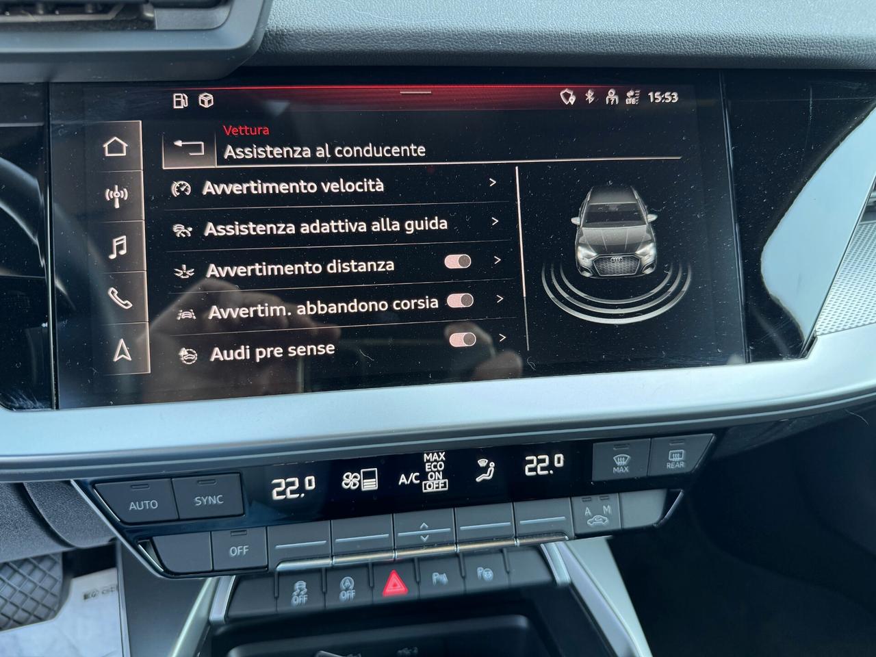 Audi A3 Sportback 30 2.0 tdi s-tronic Advanced/NO VINCOLI