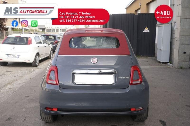 FIAT 500C Hybrid FIAT 500C cabrio Hybrid 1.0 70cv Ibrido Club Unicoproprietario