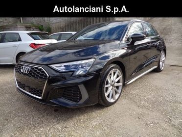 AUDI A3 SPB 35 TDI S-LINE S-TRONIC 150CV NAV PARKAS LED"18