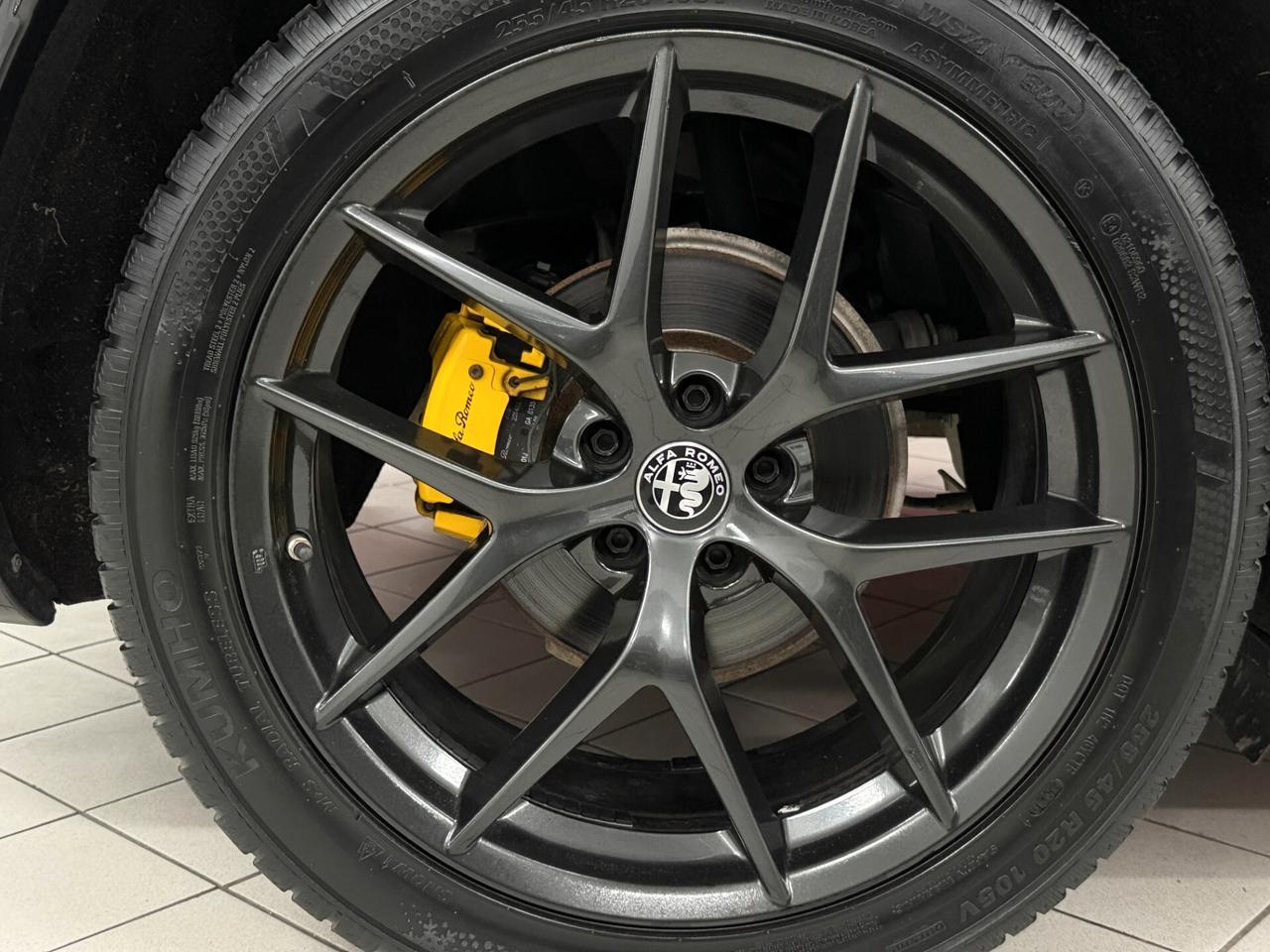 Alfa Romeo Stelvio 2.2 TD 210 CV VELOCE AT8 Q4 DISTRIBUZIONE ESEGUITA PERFETTA UNICO PROPRIETARIO TAGLIANDATA