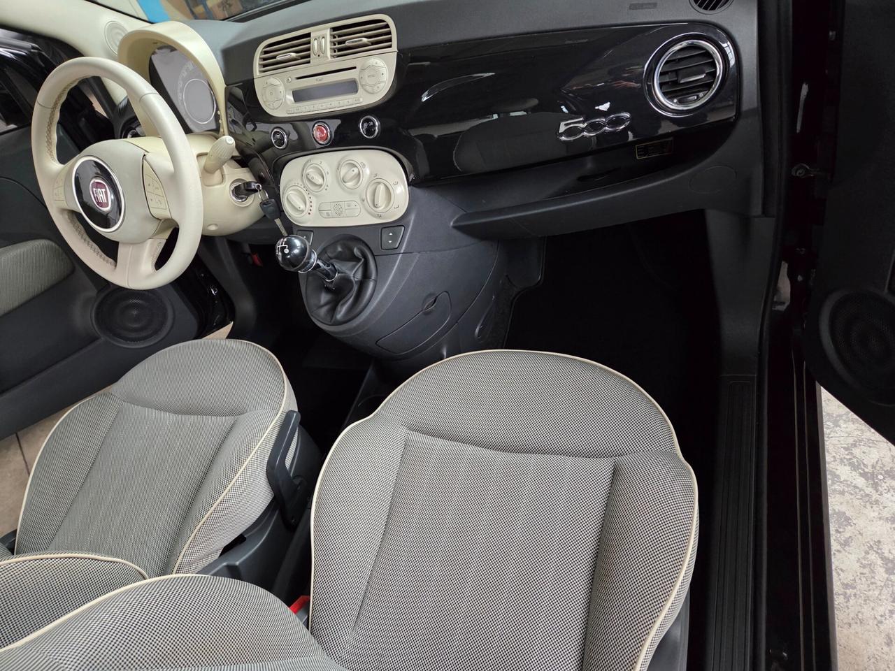Fiat 500 1.2 Lounge, unicoproprietario, Garanzia, 2011