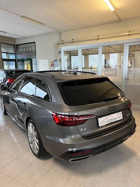 Audi A4 Avant 40 tdi Q. s-tronic, S-line, Tetto, Gancio