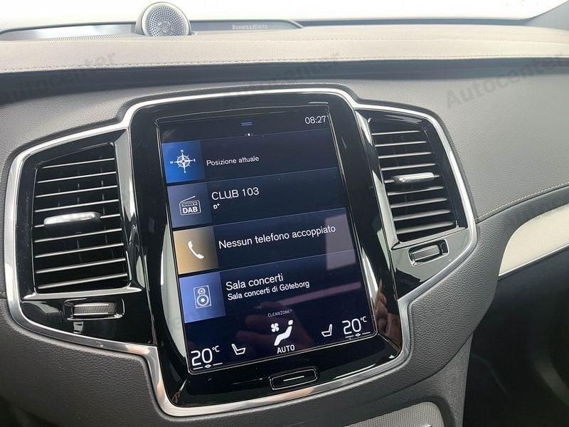 Volvo XC90 XC90T8 PLUG IN AWD AUT 7 POSTI INSCRIPTION