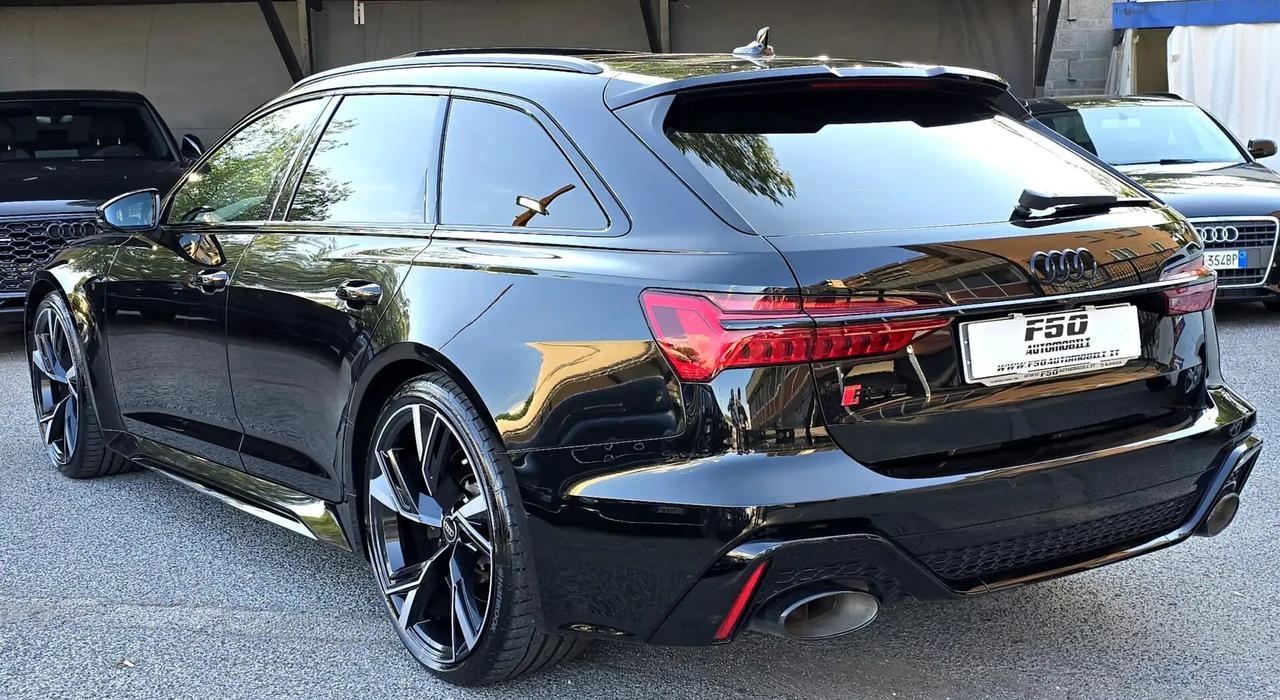 Audi A6 Audi RS6 Avant 4.0 Mhev Total Black Tetto quattro tiptronic