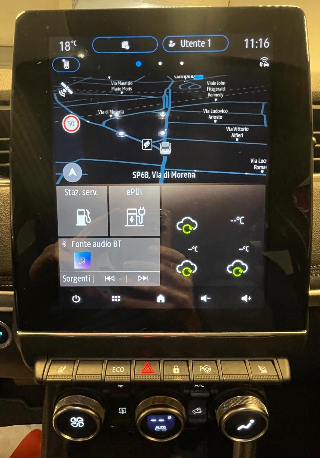 RENAULT ZOE ELETTRICA-AUTONOMIA 400KM- NO VINCOLI