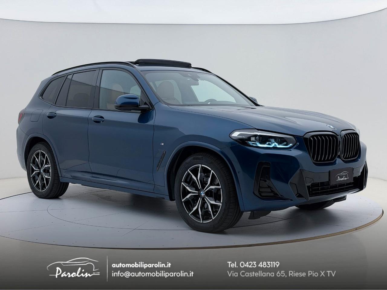 BMW X3 xDrive30d mhev 48V Msport Black pack-Tetto-Pelle