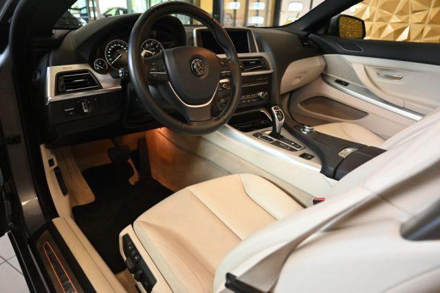 BMW 640 i CABRIO FUTURA AUTO NAVI 19"FULL PELLE TEL CRUISE