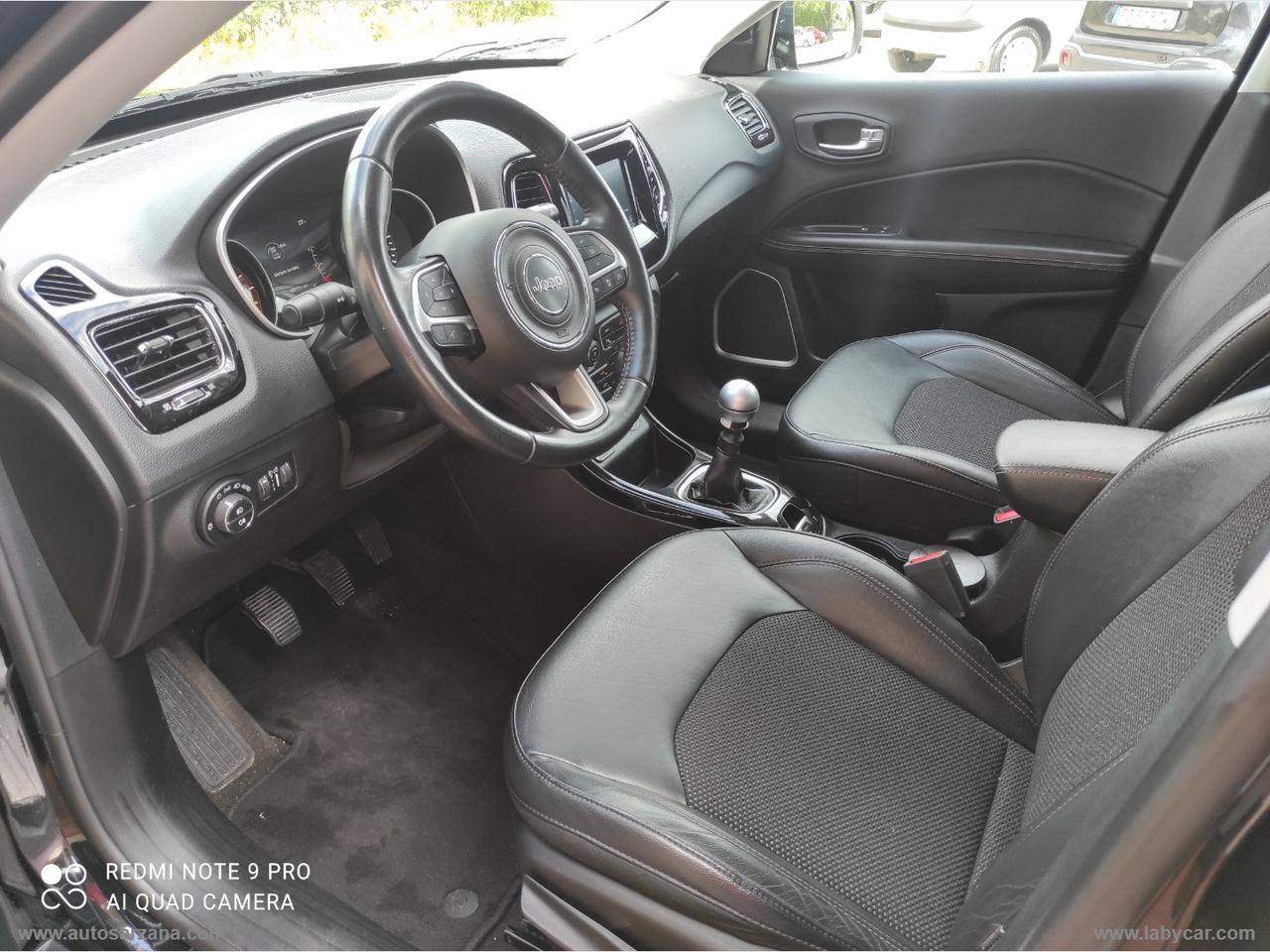 JEEP Compass 1.6 Mjt II 2WD Limited 3 ANNI GARANZIA -- 15GG SODDISFATTI O RIMBORSATI