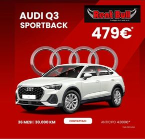 NOLEGGIO A LUNGO TERMINE AUDI Q3 SPORTBACK