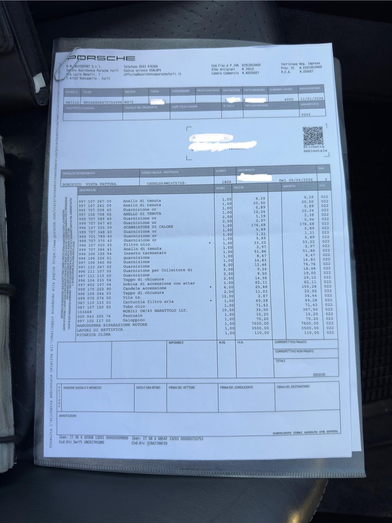 Porsche Cayman 2.7 Si Permute MOTORE NUOVO