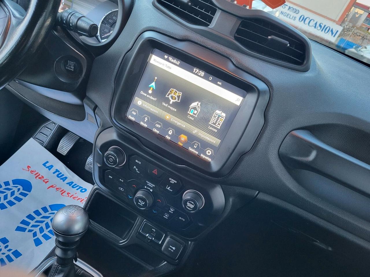 Jeep Renegade 1.6 Mjt 120 CV **LIMITED** INTERNI IN PELLE - INFOTAINMENT 8,4"