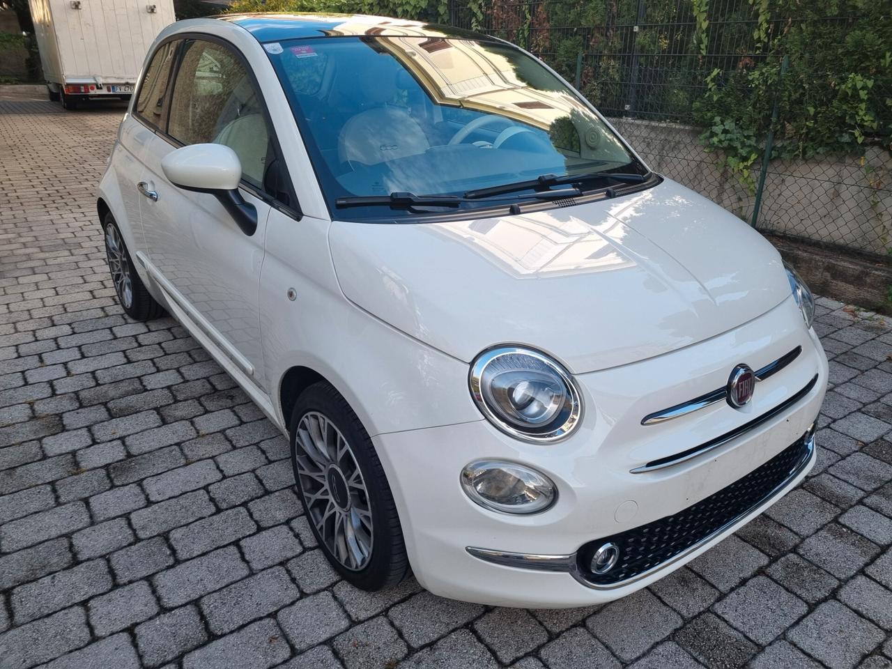 Fiat 500 1.2 Lounge 69cv anno2017 km71000 neopat