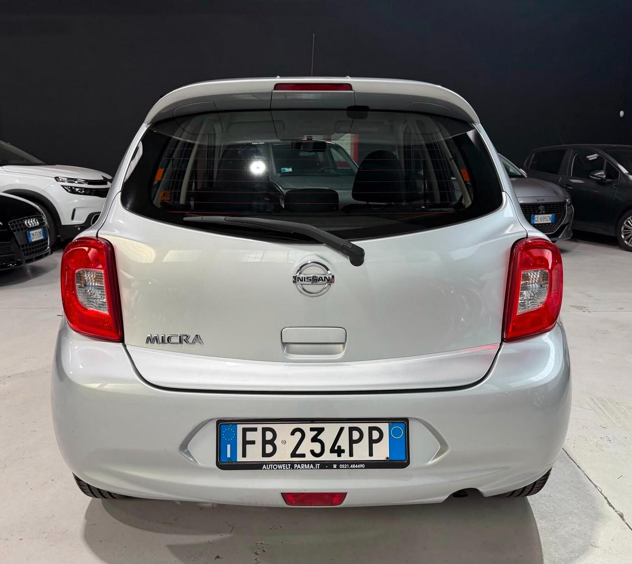 Nissan Micra Euro 6 Benzina Neopatentati