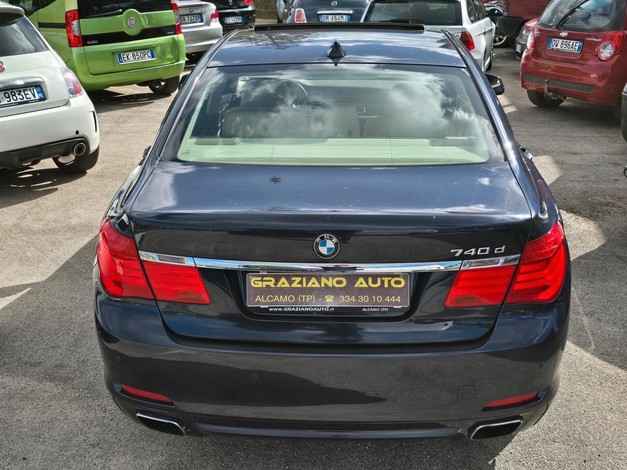 BMW 740D XDRIVE ECCELSA TETTO APRIBILE