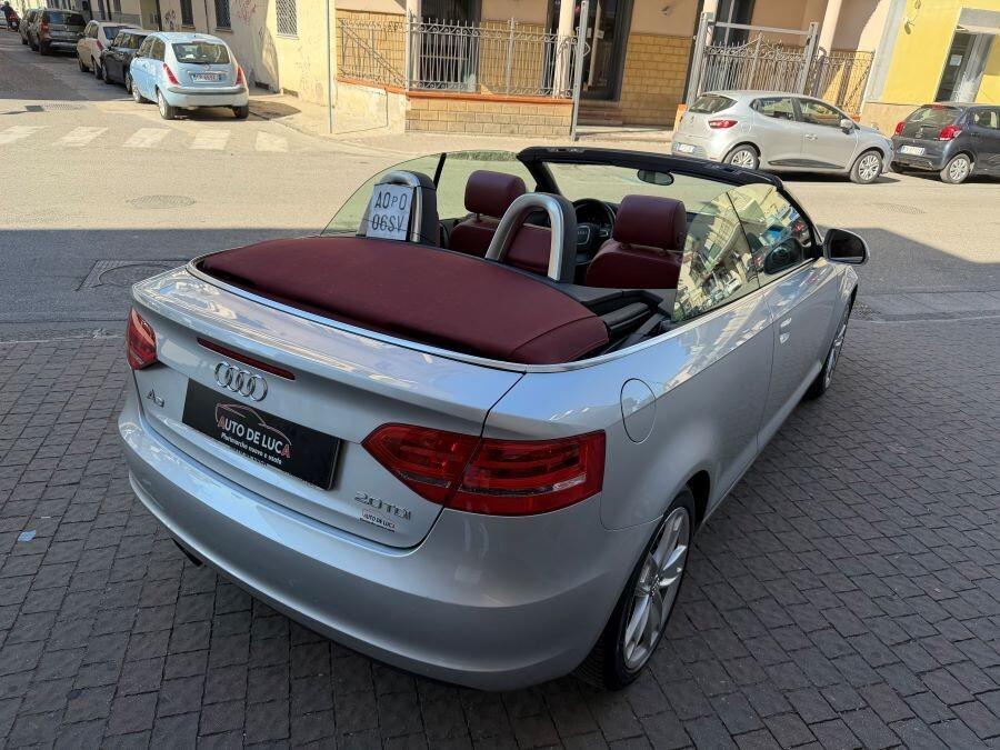 Audi a3 cabrio 2.0 tdi 140cv ambition certificata