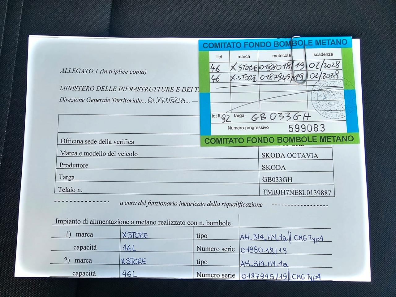 Skoda Octavia 1.5 DSG Wagon Executive G-Tec (IN ARRIVO)