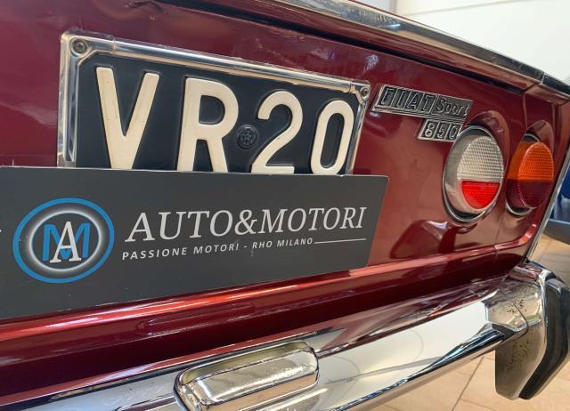 Fiat 850 850 Sport Coupe targhe originali VR?-